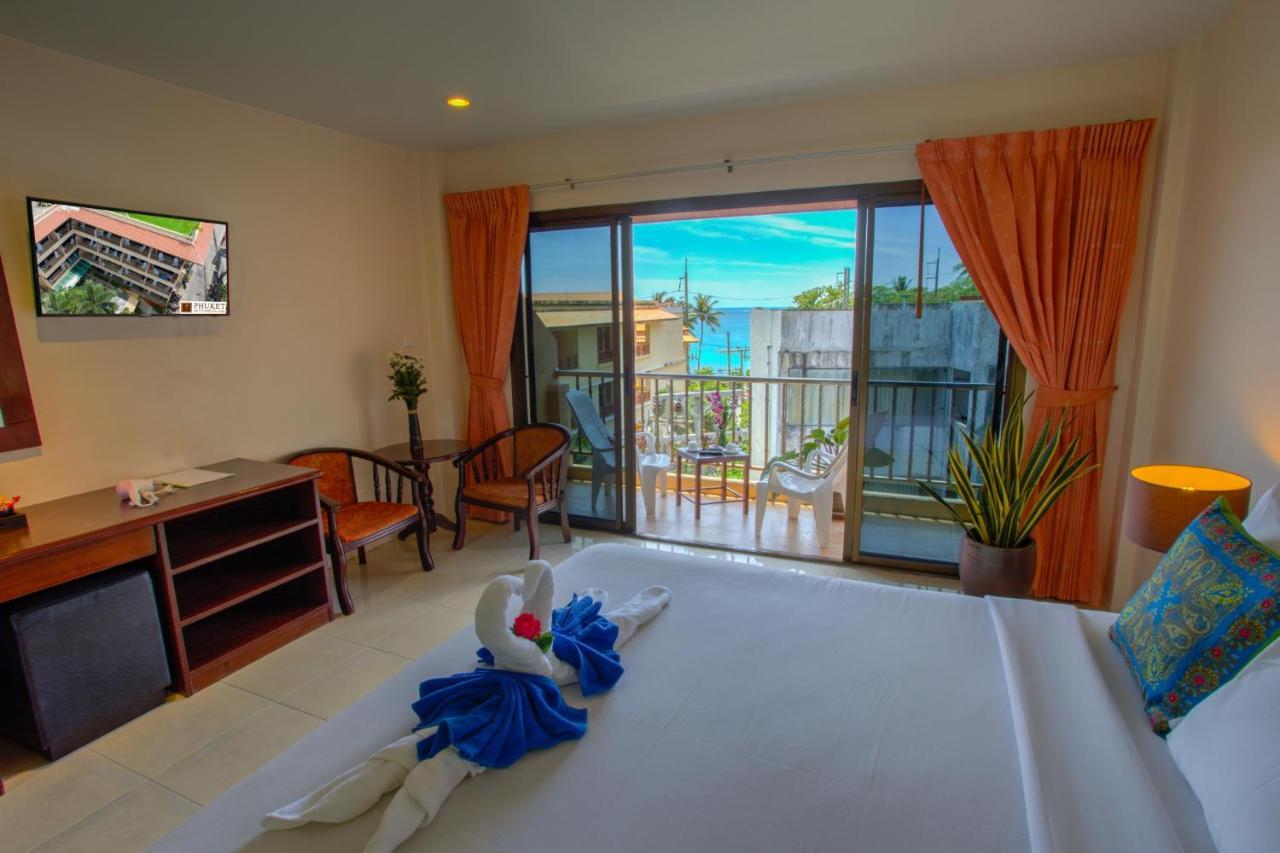 Seven Seas Hotel Patong Exterior foto